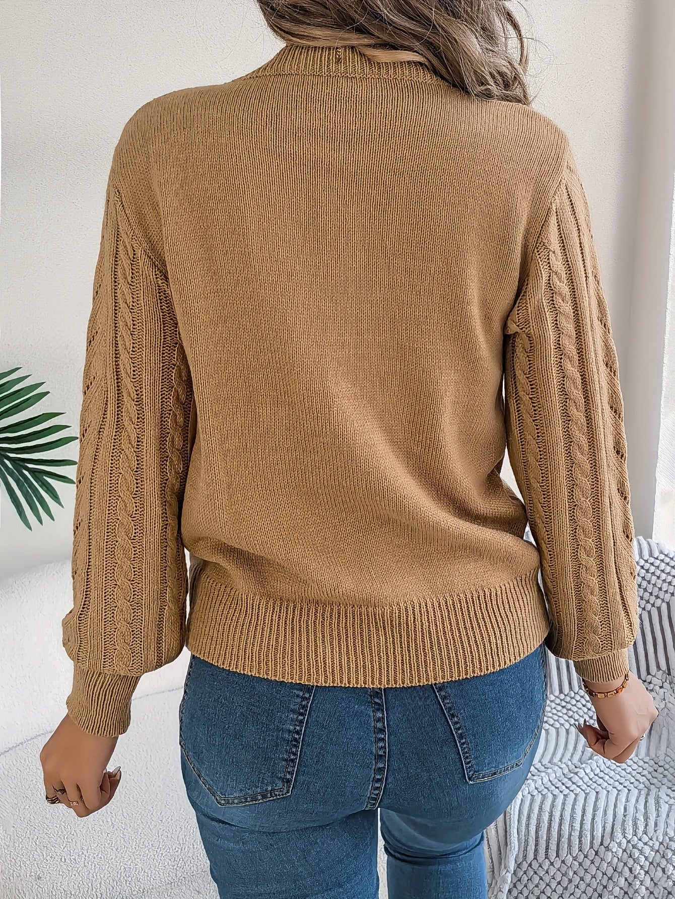 Alice Hughes | Pull texturé en maille torsadée