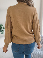 Alice Hughes | Pull texturé en maille torsadée