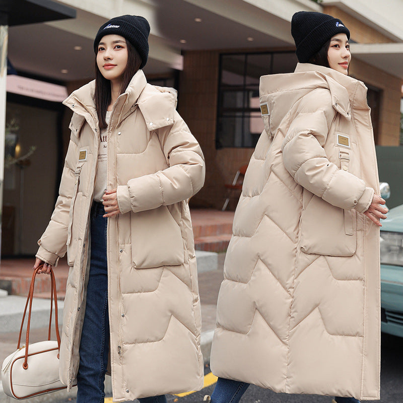 Verity Griffiths | Detachable Hood Longline Puffer Coat