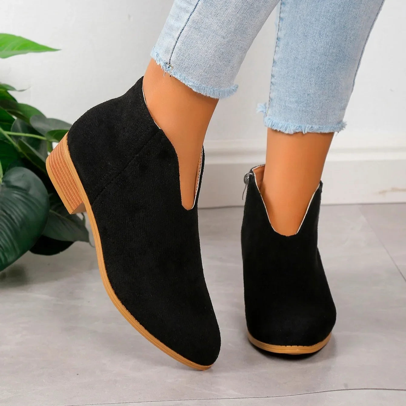 Vivienne Laurent | Bottines à imprimé léopard pour femmes