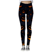 Miss Spooky | Skull Halloween Leggings For Women