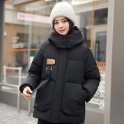 Phoebe Griffiths | Sage Green Padded Puffer Jacket with Hood