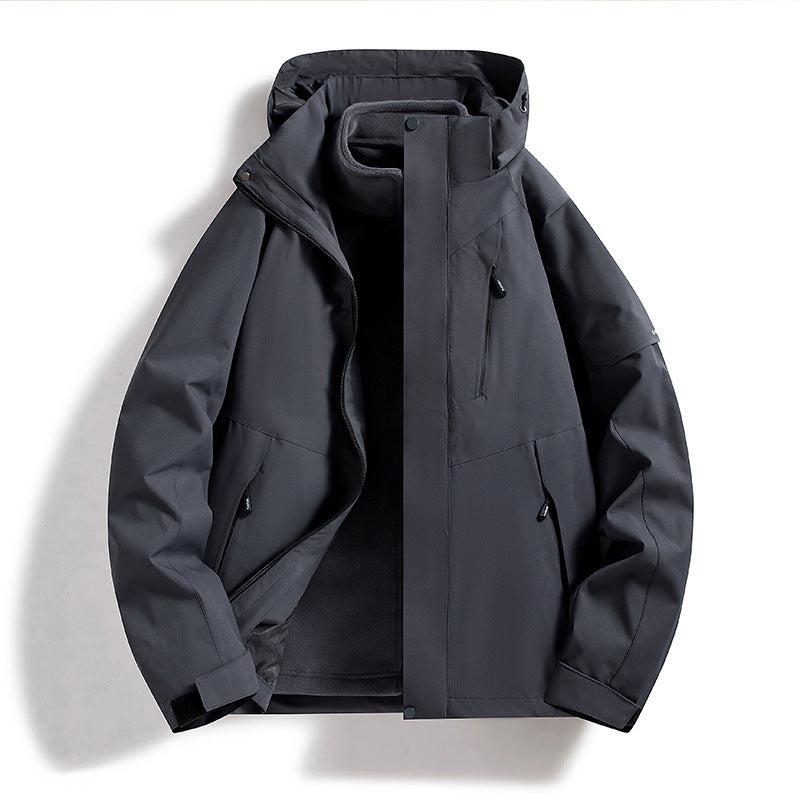 Penelope Davies | 3-in-1 Colour-Block Waterproof Jacket