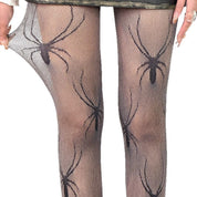 Spider Silk | Spiderweb Halloween Tights For Women