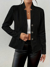 Daisy Scott | Waist-Defining Textured Blazer