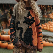 Ghoul Gang | Pull d’Halloween citrouille pour hommes