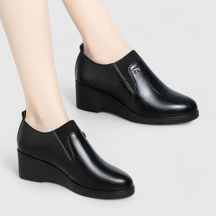 Rosalind Fairweather | Bottines Chelsea à talon compensé