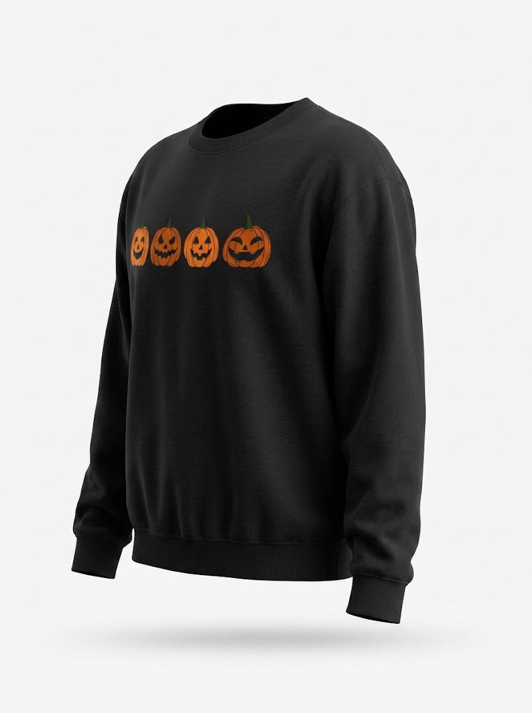 Little Boo | Pumpkin Halloween Sweater For Women