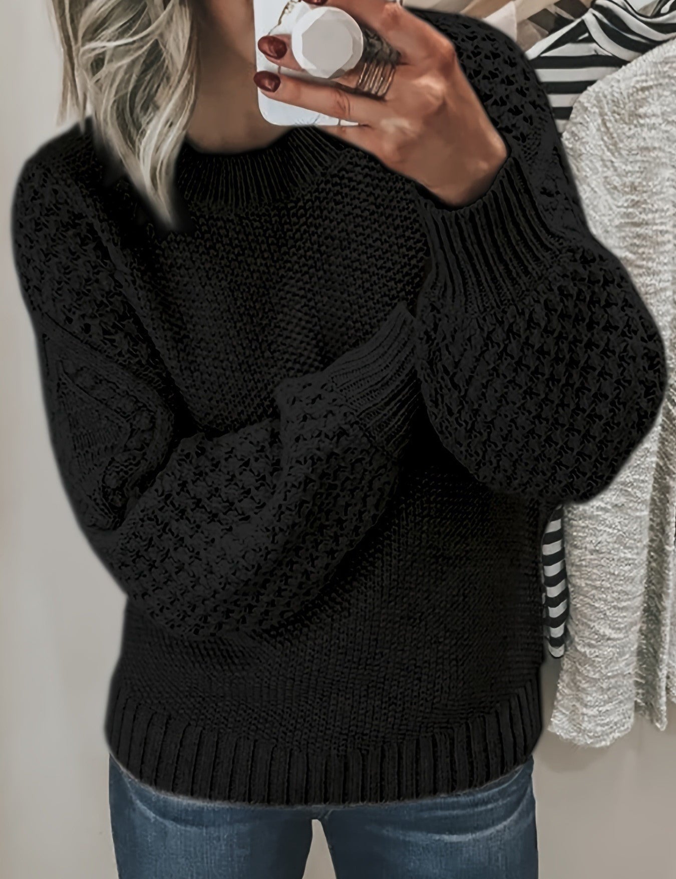 Harriet Cooper | Pull en maille épaisse texturée