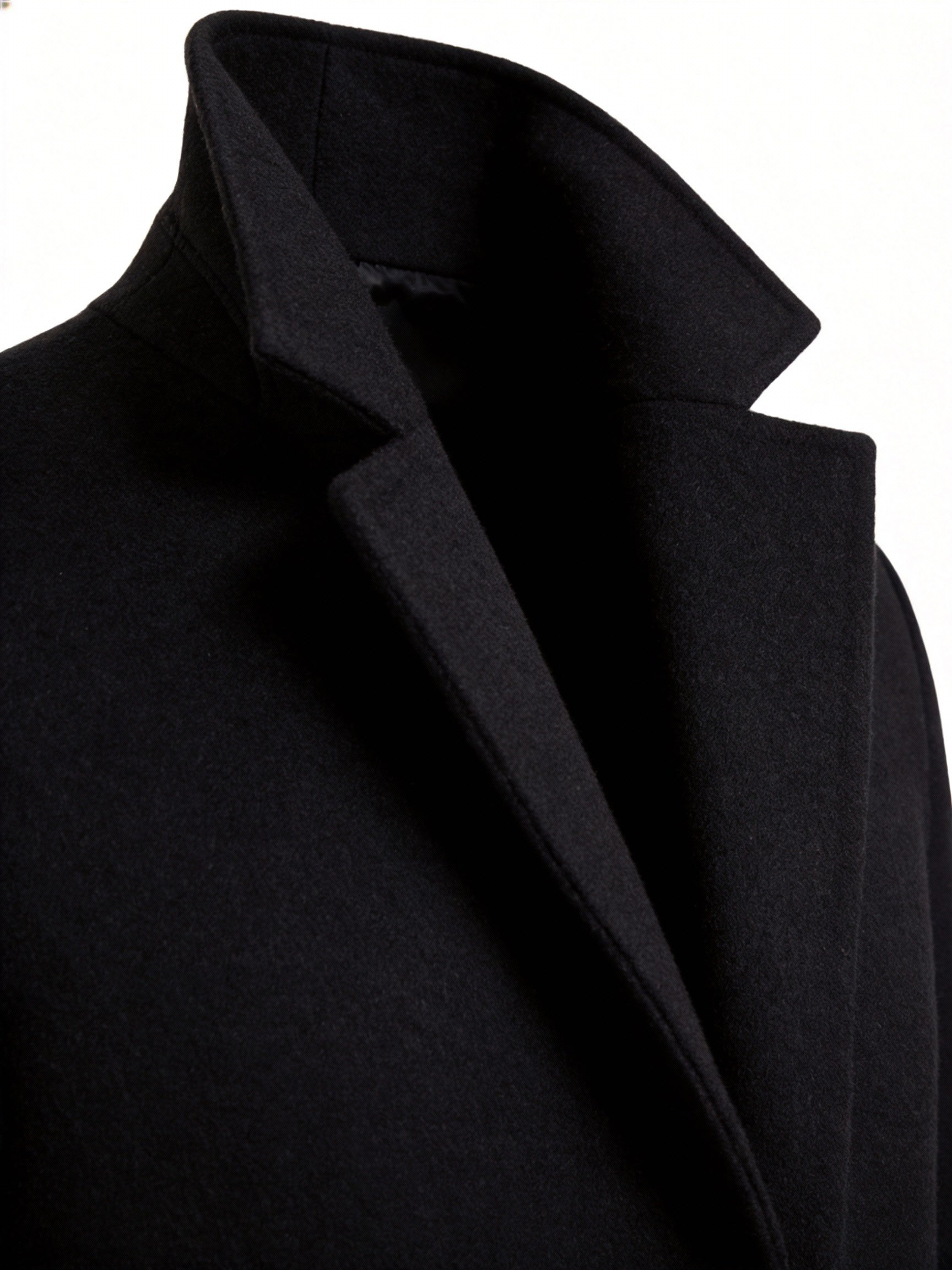 Matilda Harrison | Navy Tailored Longline Overcoat
