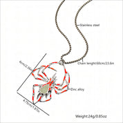 Collier d’Halloween Toile d’ombre | Araignée