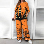 Haunted Manor | Haunted House Halloween Pyjamas For Women