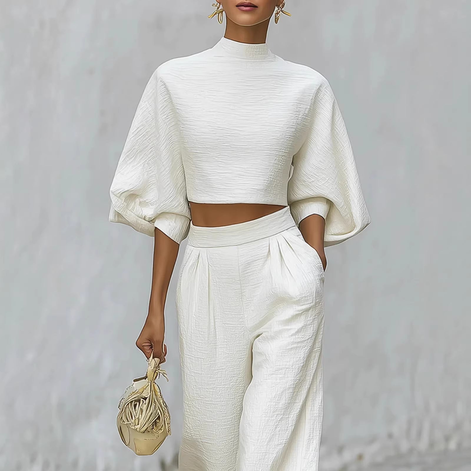 Vivienne Ashford | Elegant Two Piece Trouser Set For Women