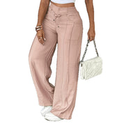Victoria Bellini | Pantalon à jambes larges et cordon pour femme