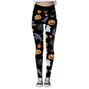 Miss Spooky | Skull Halloween Leggings For Women