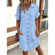Victoria Monroe | Casual Shirt Dress For Women