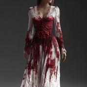 Blood Moon | Skeleton Halloween Dress For Women