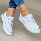 Sienna Bellini | Baskets compensées décontractées de luxe