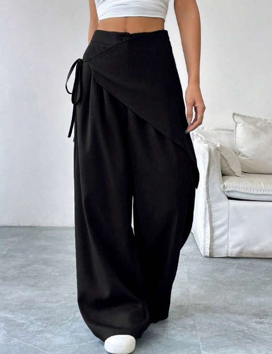 Valentina Sinclair | Wrap Wide Leg Trousers For Women