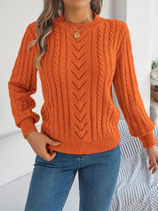 Alice Hughes | Pull texturé en maille torsadée