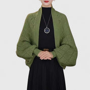 Freya Latham | Chunky Knit Wrap Cardigan