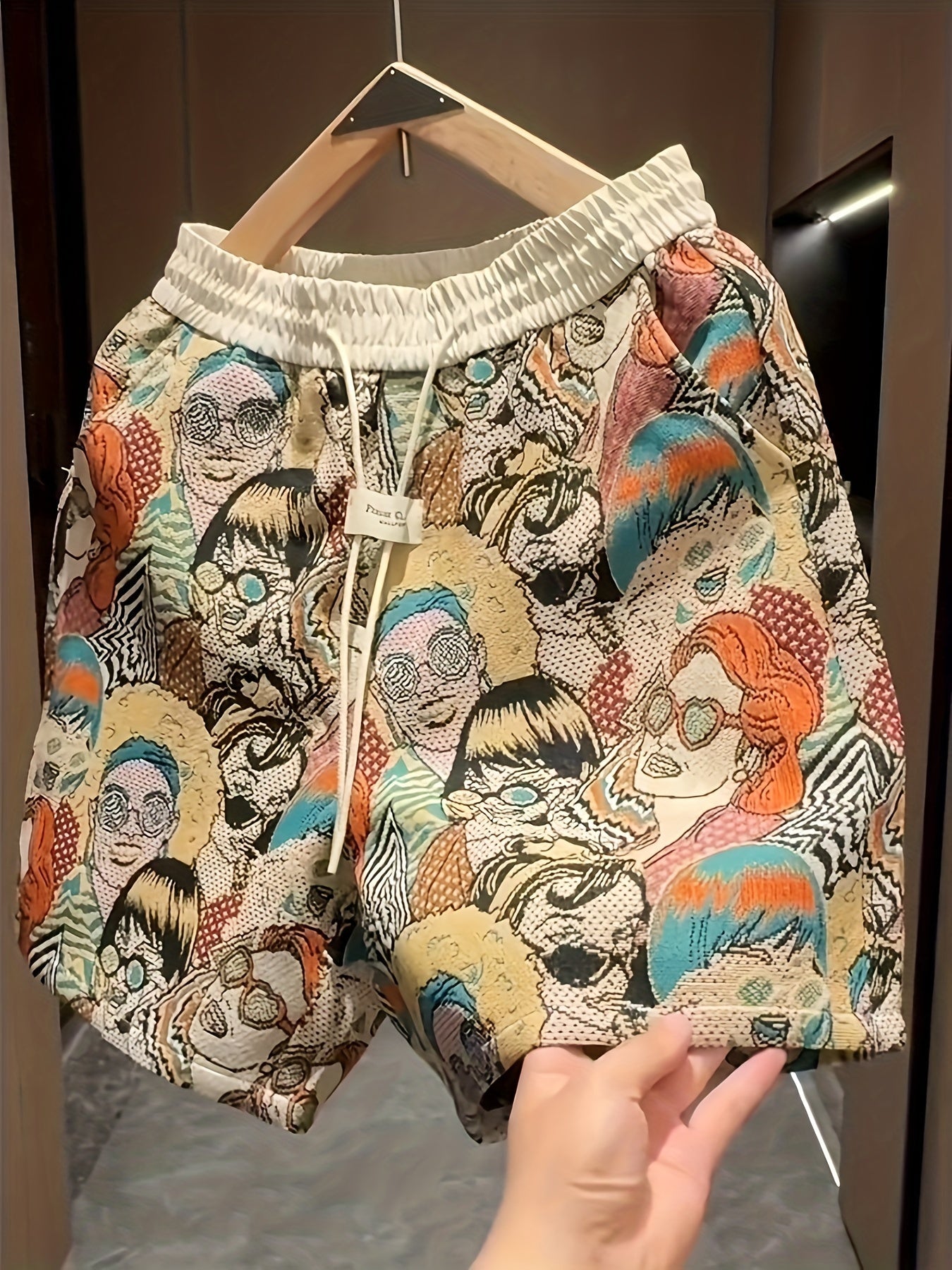 Julian Whitmore | Artistic Printed Summer Shorts