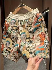 Julian Whitmore | Artistic Printed Summer Shorts