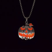 Lantern Light | Glowing Pumpkin Halloween Necklace