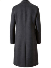 Matilda Harrison | Navy Tailored Longline Overcoat