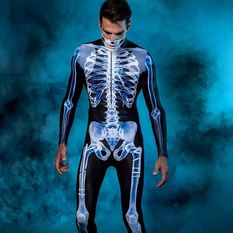 Bone Rattle | Skeleton Halloween Costume For Men