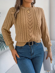 Alice Hughes | Pull texturé en maille torsadée