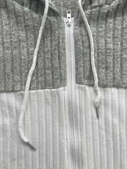 Alexandra Sharpe | Veste à capuche texturée à empiècements color-block
