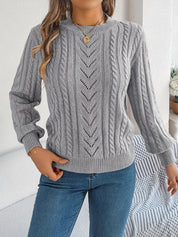 Alice Hughes | Pull texturé en maille torsadée
