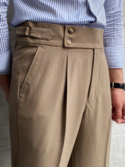 Luca Verano | Tailored Pleated Smart Trousers