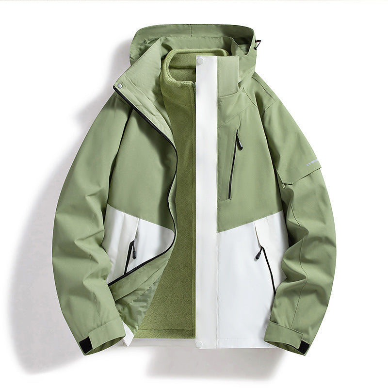 Penelope Davies | 3-in-1 Colour-Block Waterproof Jacket