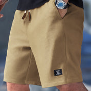 Matteo Ricci | Textured Waffle Shorts For Men