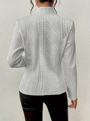 Daisy Scott | Waist-Defining Textured Blazer