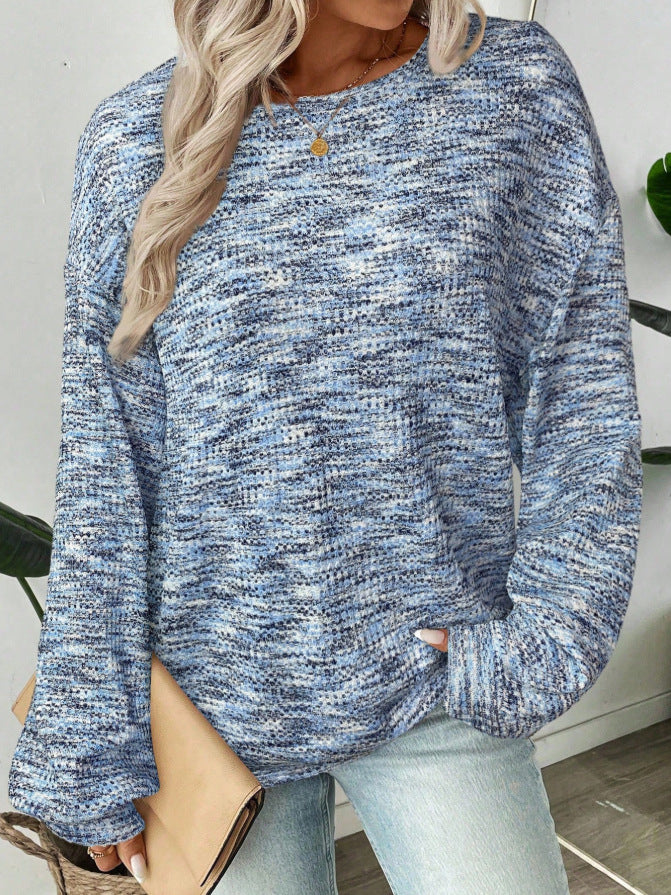 Amelia Taylor | Round Neck Loose Knit Sweater
