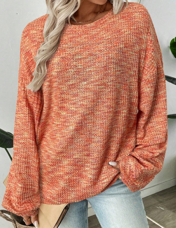 Amelia Taylor | Round Neck Loose Knit Sweater