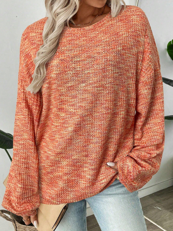 Amelia Taylor | Round Neck Loose Knit Sweater