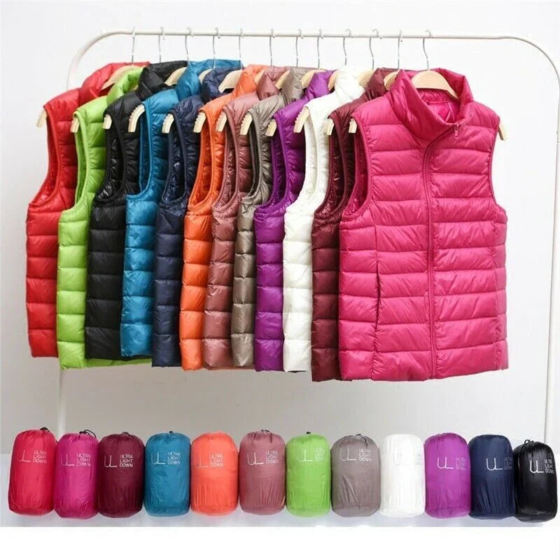 Elowen Hartwood | Lightweight Puffer Gilet with Zip