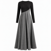 Amelia Prewitt | Colour Block Long Sleeve Maxi Dress