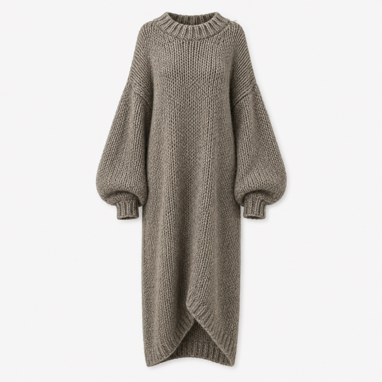 Arabella Scott | Oversized Chunky Knit Maxi Dress