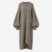 Arabella Scott | Oversized Chunky Knit Maxi Dress