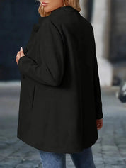 Aurélie Sinclair | Cream Stand-Collar Tailored Coat for Women