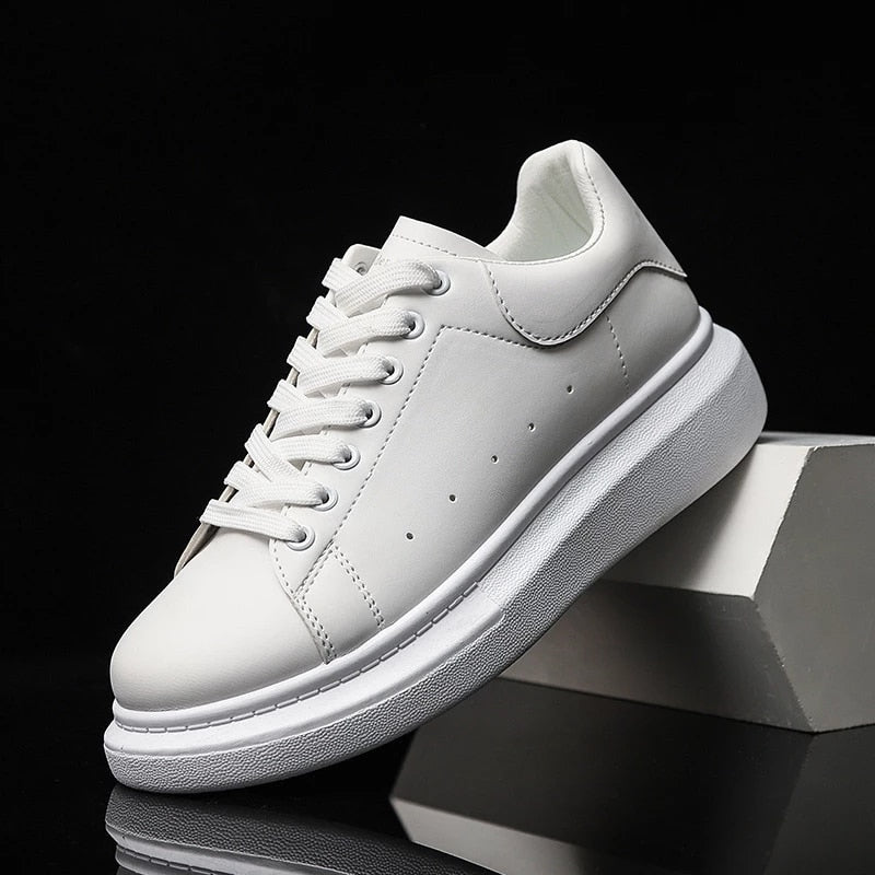 Sebastian Wright | Minimalist Leather Sneakers For Men