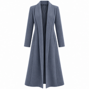 Beatrice Davies | Long Wool-Blend Wrap Coat