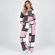 Bethan Ellis | Modern Color-Block Two-Piece Set