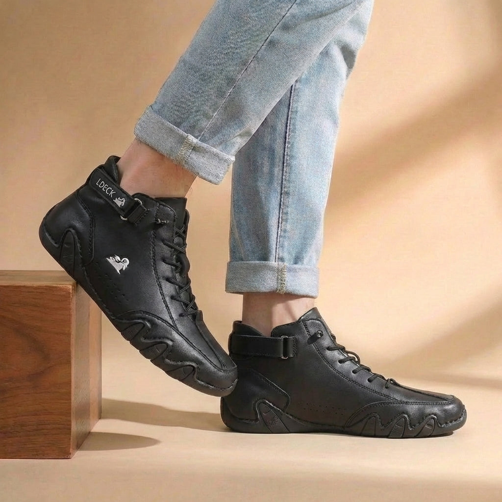 Ethan Sinclair | Bottines haut de gamme en daim pour homme