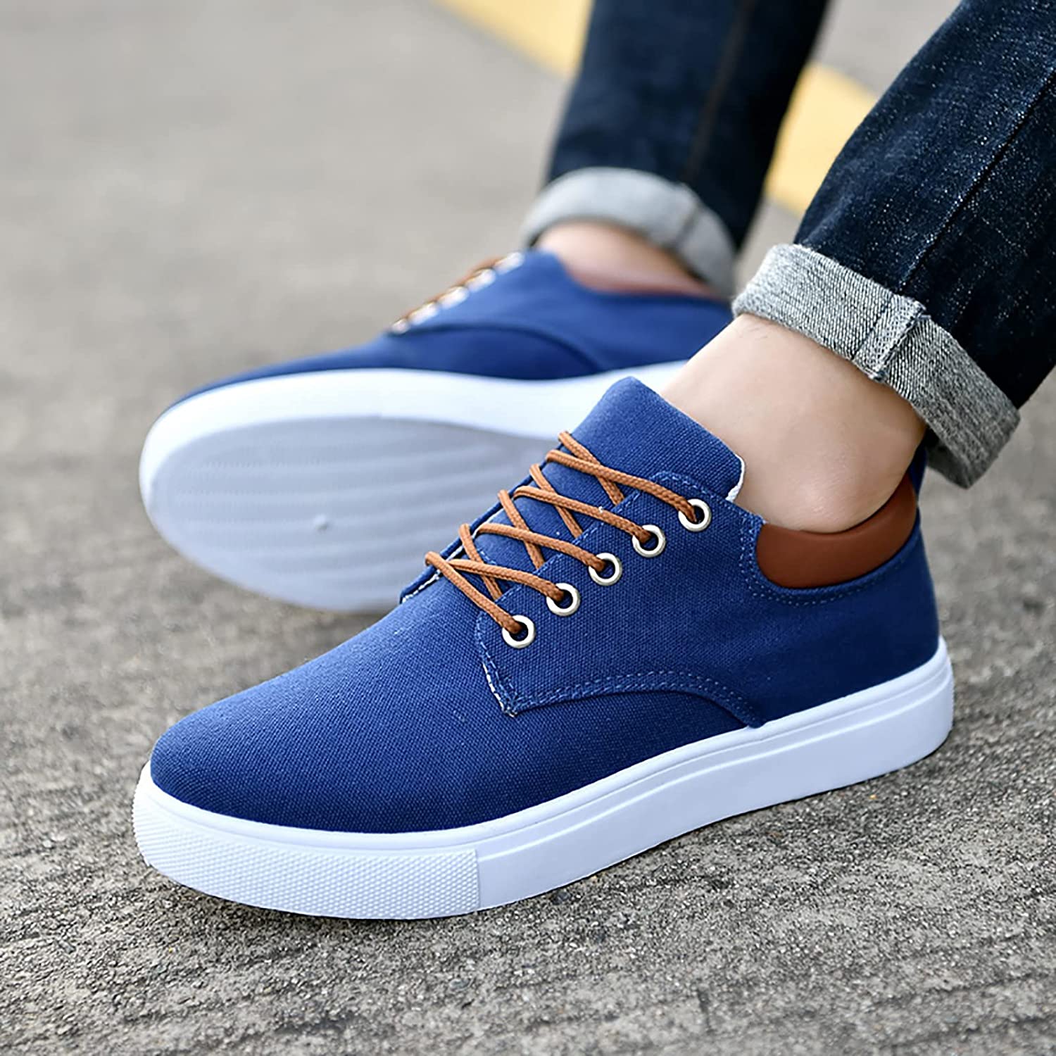 Ethan Crawford | Baskets classiques en toile pour homme
